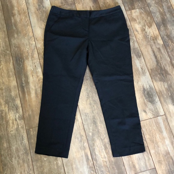 Amanda & Chelsea Pants - Amanda & Chelsea Nordstrom Navy Cropped Dress Pant